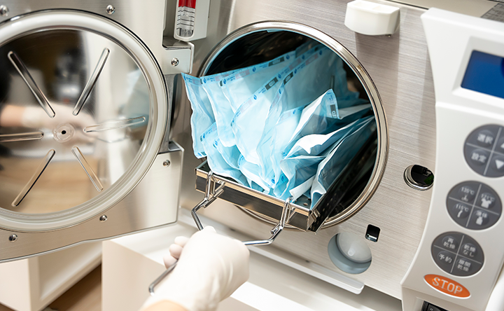 徹底した衛生管理体制で安心して受診していただけます